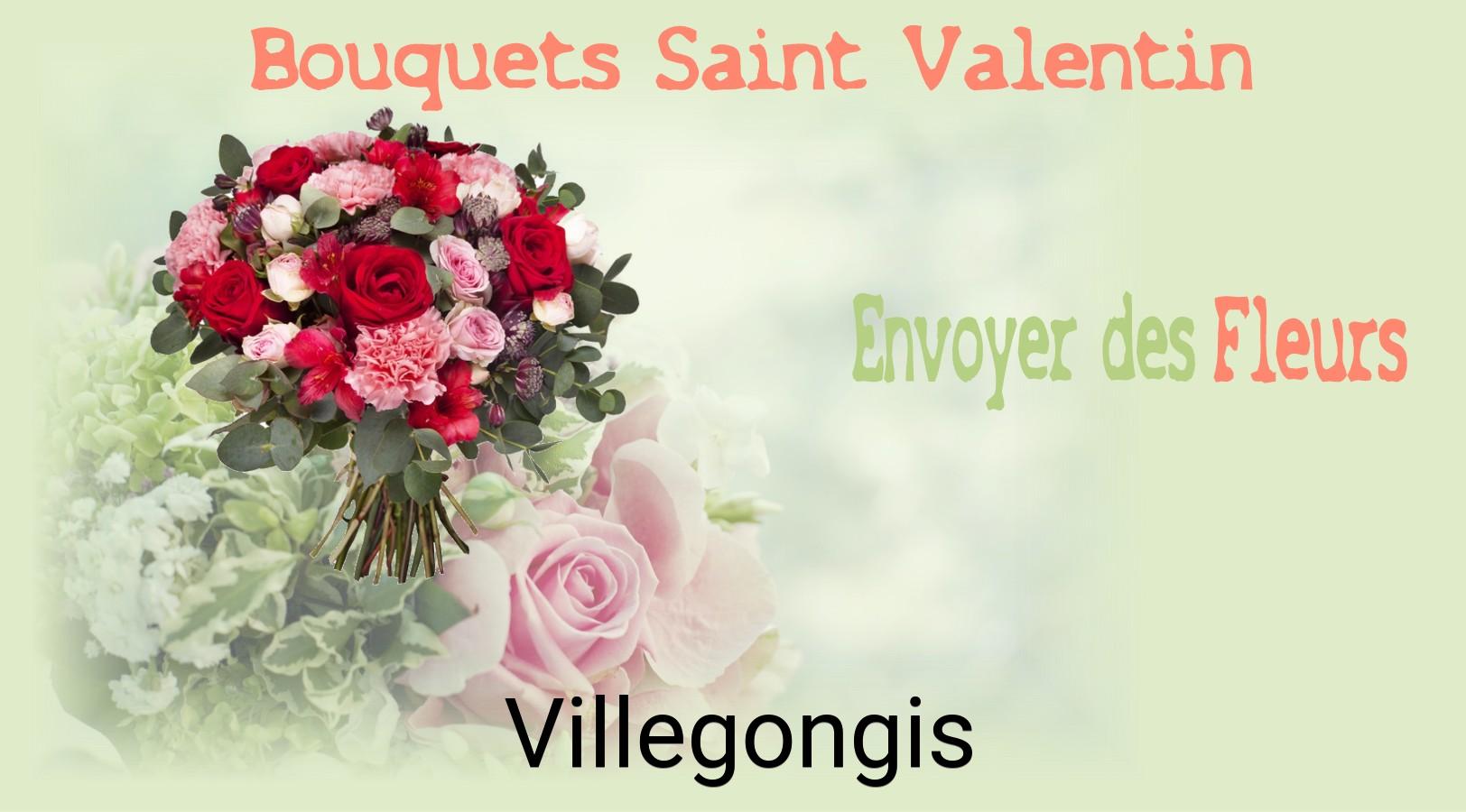 Roses de Saint-Valentin livrées à Villegongis